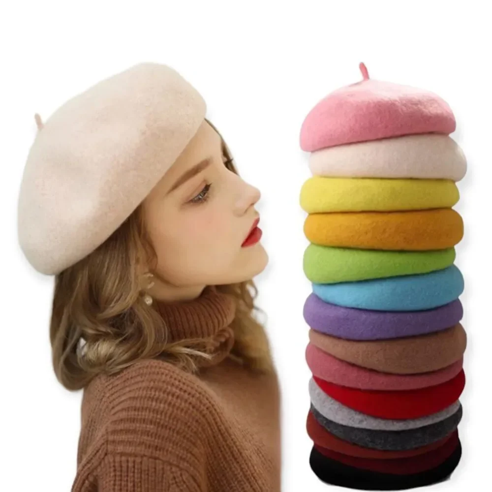 Winter Wool Beret Hat NWT